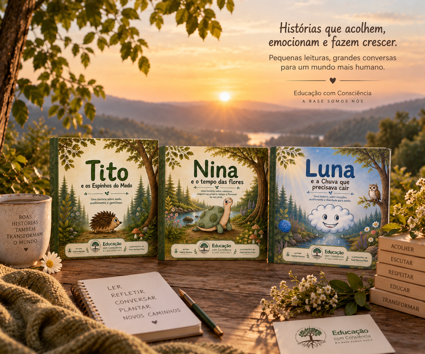 Entre tartarugas, árvores e corujas: acolhimento e educação emocional na literatura infantil